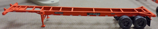 40' Container Chassis 2-Pack -- Hyundai
