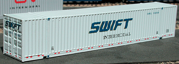 53' Corrugated Container 2-Pack -- Swift Intermodal