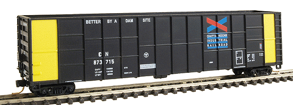 Shallow Rib Gunderson/FMC Woodchip Car -- Willamette & Pacific ex-Southern Pacific