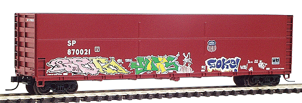 Limited-Run Graffiti Car