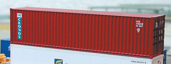 40' Hi-Cube Corrugated Container 2-Pack -- Cronos