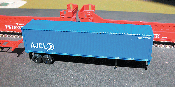 40' Wrinkle-Side Container 2-Pack -- AJCL (Australia Japan Container Line)