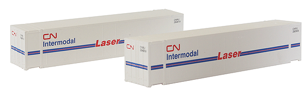 48' Smooth-Side Container 2-Pack -- CN Laser