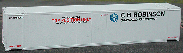 48' Container w/Reefer Unit -- CH Robinson "Top Position Only" pkg(2)