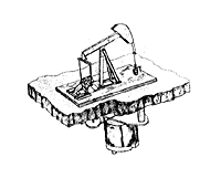 Walking Beam Oil Pump Less Motor