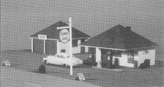 Structure -- Gas Station & Garage