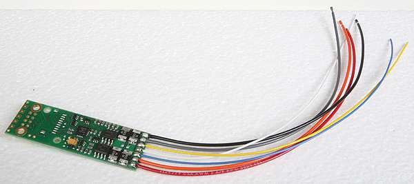 Motor/Function Decoder -- 6 FX3 Functions, 2.01x.67x.114" 51.8x17x2.9mm-1