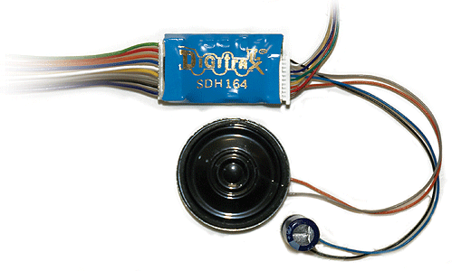 SDH164D Sound & Control Decoder -- 6 FX3 Functions