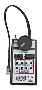 Utility Throttle For Use w/Duplex Radio -- 4-Digit Addressing, No Programming Capability, 3-Position Toggle Switch