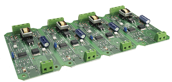DCC Solid-State Power District Circuit Breaker -- 4-Block