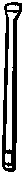 Weaver GP38-2 -- Handrail Stanchion Replacement Set