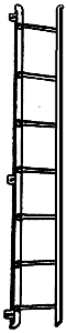 Freight Car Ladder 7-Rung