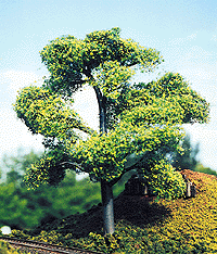 Trees Kit -- Broad Deciduous Large 6-7.5" (green mix)