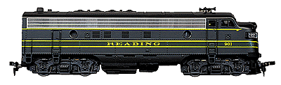 EMD Diesel FP7 Powered -- Reading #901