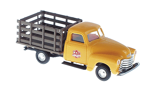 American Trucks - Chevrolet w/Stake Body - Railroad Schemes -- Missouri-Kansas-Texas - MKT "Katy"