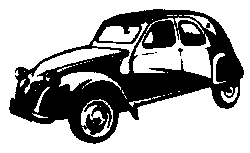 Automobile Citroen -- 2 CV