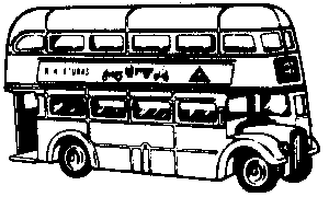 Bus Alco -- Double-Decker Bus