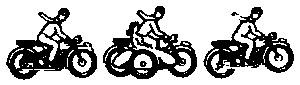 Motorcyclists 3/