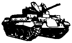 Military - United States - Post-1945 Armored Vehicle -- M42 Self-Propelled Anti-Aircraft Gun