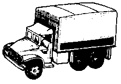 Military - United States - World War II - Truck -- M35 2-1/2-Ton w/Field Radio Unit
