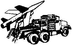Military United States Post-1945 HEavy Truck -- GMC M35 2-1/2-Ton 6x6 "Lacrosse" Missile Launcher