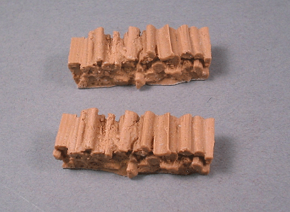 Firewood Stack (Unpainted Brown Resin Casting) pkg(2)