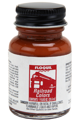 Railroad Colors - 1oz 30ml - Solvent Based -- Rust #2