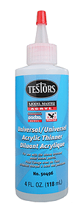 Universal Acrylic Thinner -- 4oz 118ml