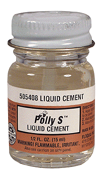 Polly Scale Liquid Cement -- 1/2oz
