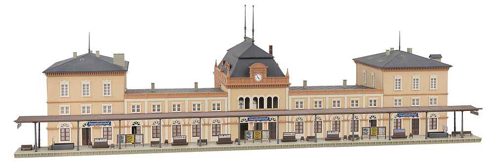 Neustadt/Weinstr. Main Train Station -- Kit - 45-7/16 x 11-3/16 x 11" 90 x 28.4 x 28cm-3