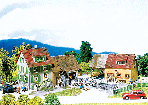 Farm Buildings w/Details