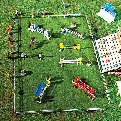 Equestrian Show Jumping Course