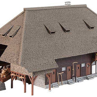 Schwarzwald Half-Timber House -- Weathered Kit - 8-7/8 x 6-3/4 x 4-15/16" 22.6 x 17.1 x 12.5cm