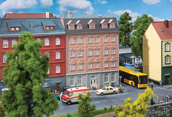 Townhouse with Lawyer’s Office -- Kit - 5-11/16 x 5-11/16 x 7-15/16" 14.5 x 14.5 x 20.1cm-1