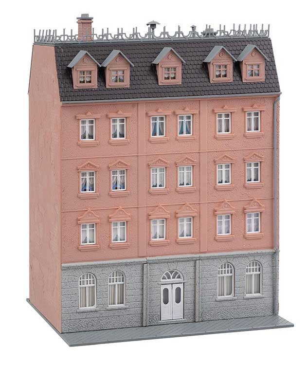 Townhouse with Lawyer’s Office -- Kit - 5-11/16 x 5-11/16 x 7-15/16" 14.5 x 14.5 x 20.1cm-2