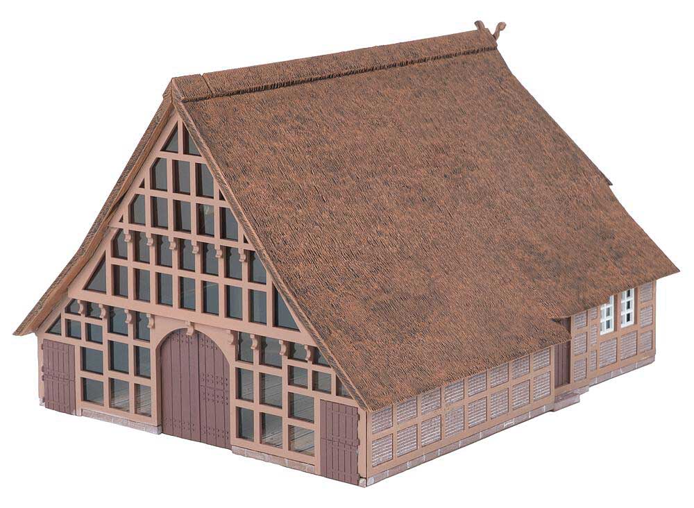 North German Thatched House -- Weathered Kit - 5-15/16 x 4-7/8 x 3-3/4" 15 x 12.4 x 9.6cm-3