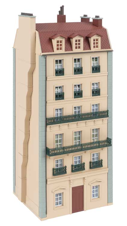 Six-Story Townhouse -- Kit - 4-1/8 x 4-3/8 x 10-9/16" 10.5 x 11.1 x 26.8cm-3