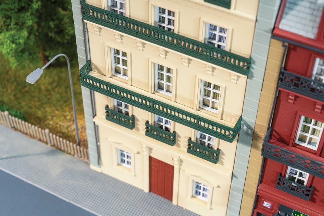 Six-Story Townhouse -- Kit - 4-1/8 x 4-3/8 x 10-9/16" 10.5 x 11.1 x 26.8cm-4