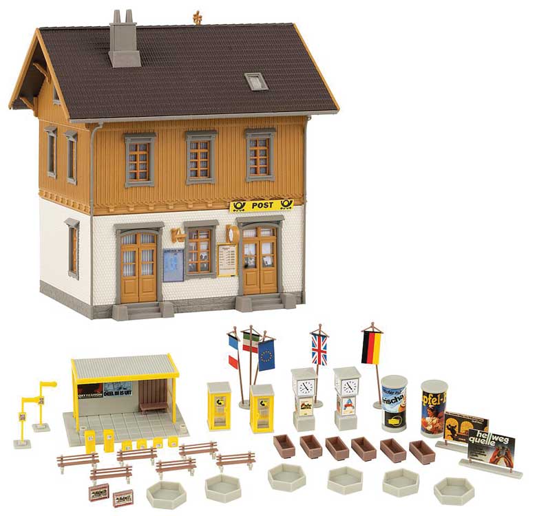 Village Post Office -- Kit - 4-15/16 x 4 x 5-5/16" 12.5 x 10.1 x 13.5cm-2