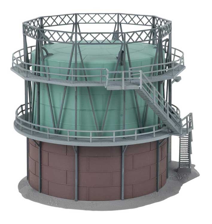 Town Gas Holder/Tank (Boiler) -- Kit - 5-3/8 x 5 x 4-5/8" 13.7 x 12.5 x 11.7cm-3