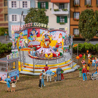 Fahrgeschaft Crazy Clown Carnival Ride -- Motorized Kit - Ride: 4-1/16 x 3-3/4 x 2-1/2" 10.5 x 9.6 x 6.3cm