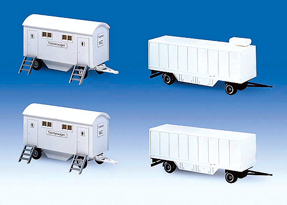 Set of Fairground Vans