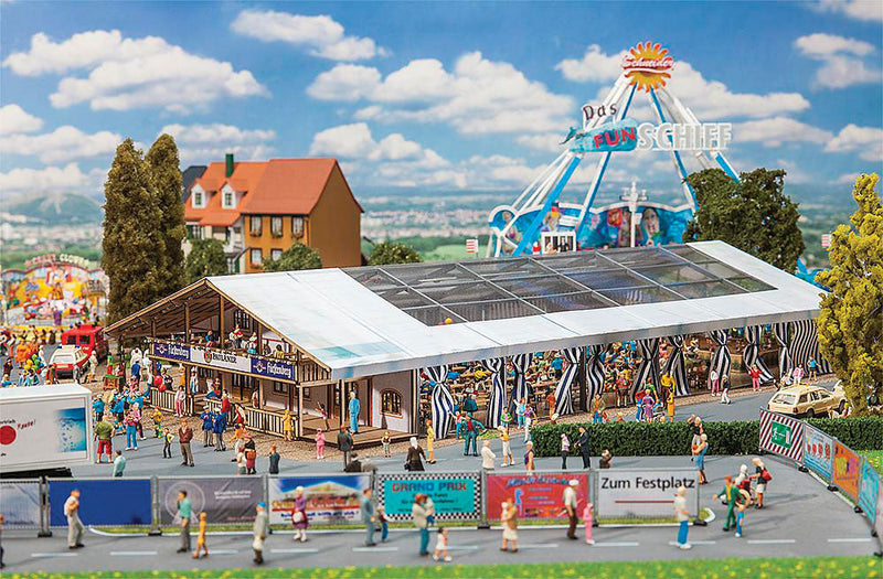 Large Market Tent (Marquee) -- Kit - 15-15/16 x 11-1/4 x 3-1/16" 40.5 x 28.5 x 7.8cm-1
