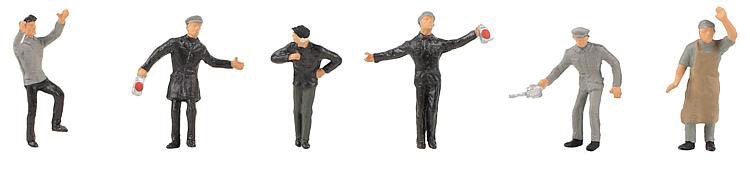 Roundhouse (Engine Depot) Workers pkg(6)