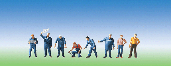 Working People -- Car Mechanics pkg(8)