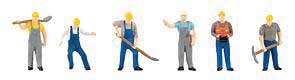 Road Construction Workers -- pkg(6)