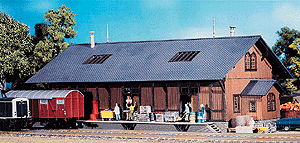 Freight House -- 12 x 7-13/64 x 5-5/8" 30 x 18 x 14cm