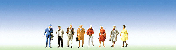 Pedestrians -- Passers-by III pkg(8)