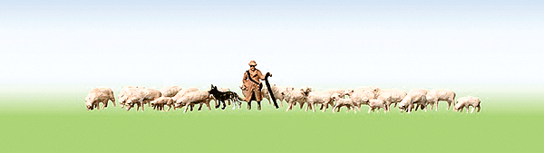 Shepherd & Sheep