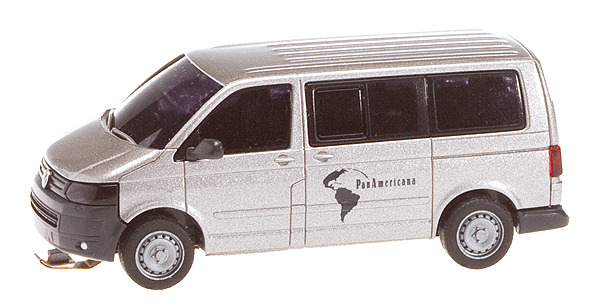 Car System Wiking Volkswagen Operating T 5 Passenger Van - Assembled -- Panamericana (silver, black)